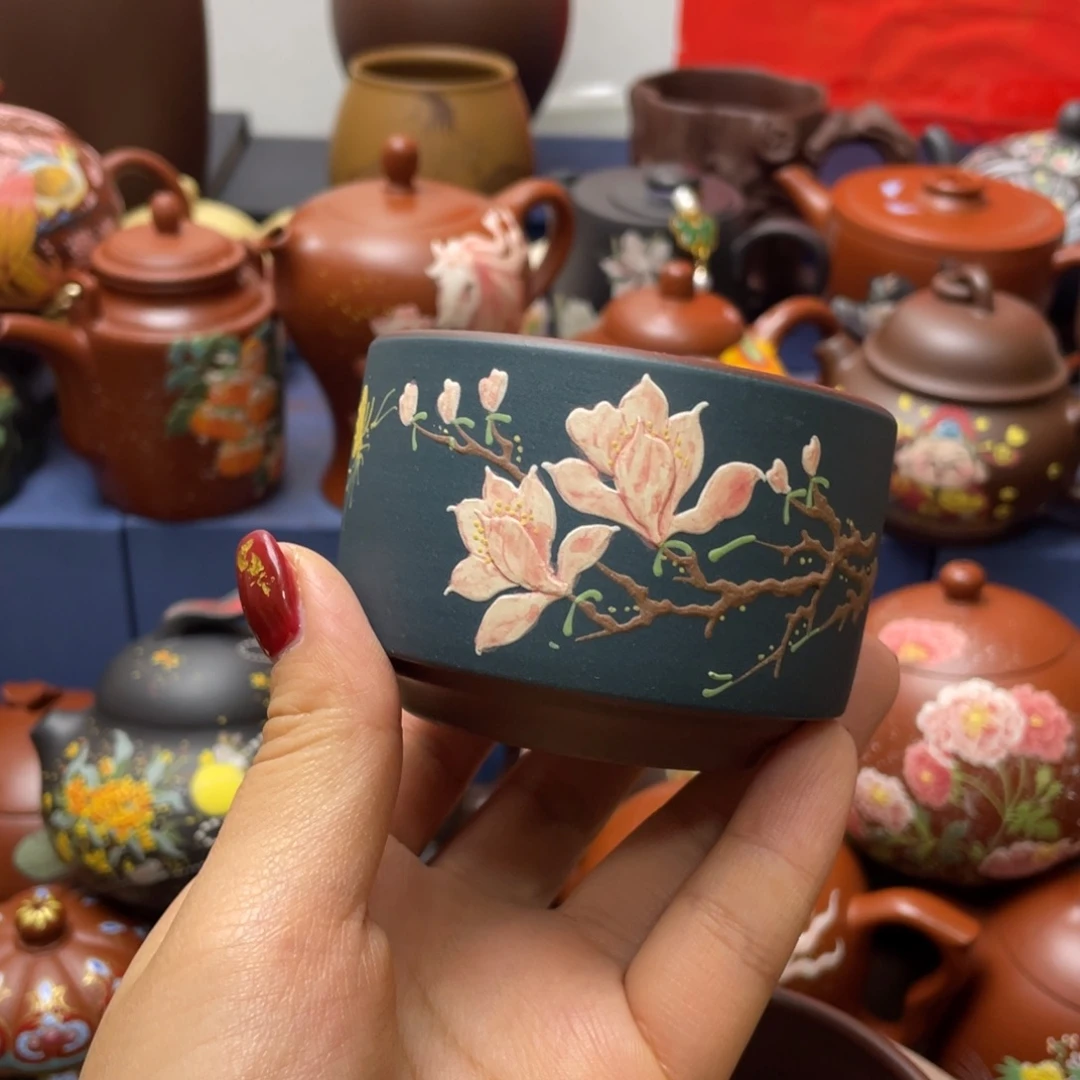 茶杯紫砂紫砂主人杯130cc