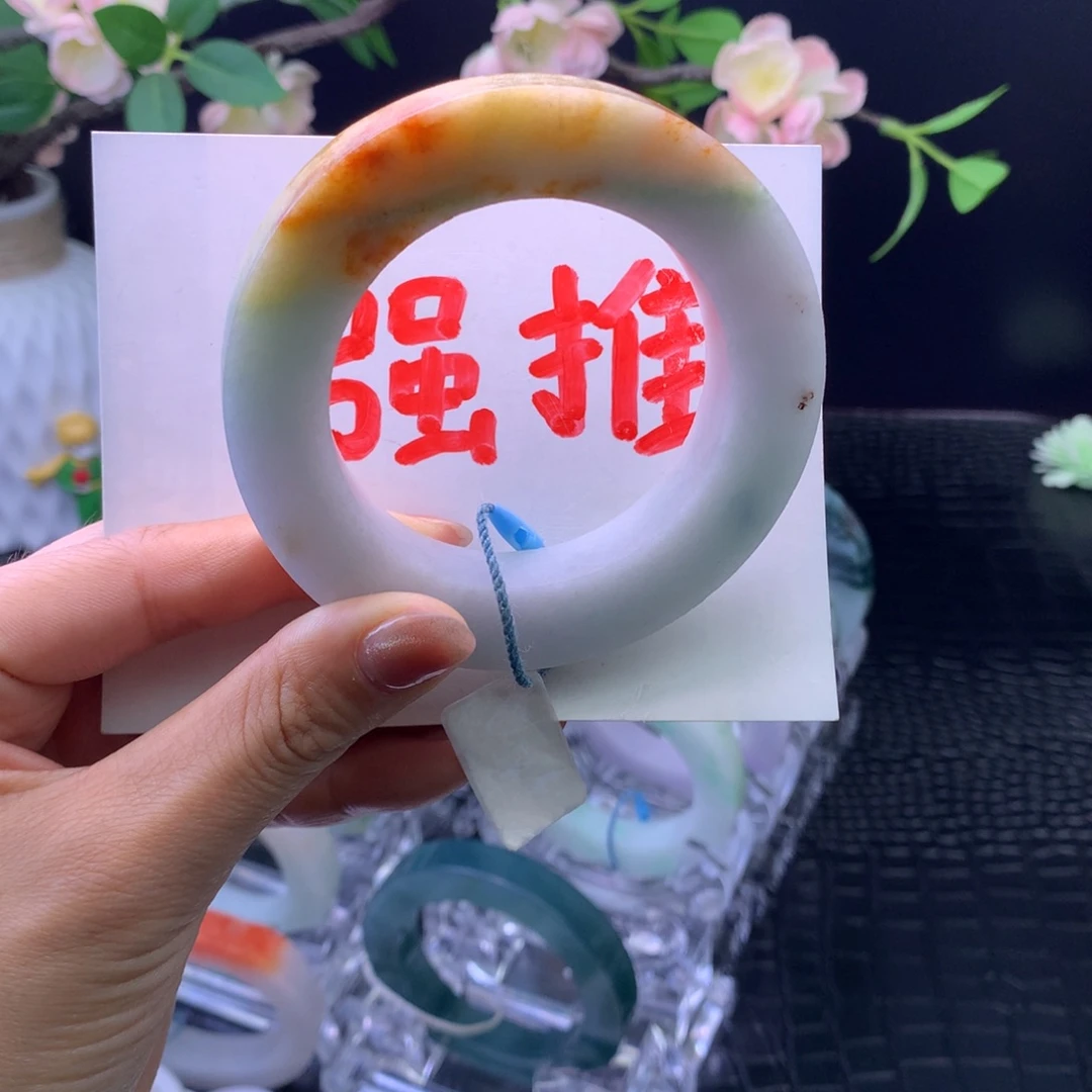 定制翡翠未镶嵌手镯53-65