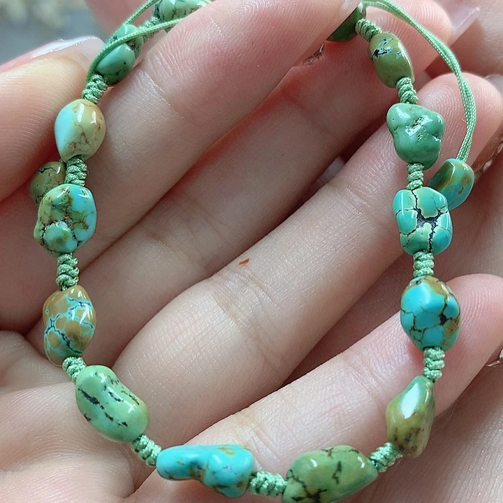 绿松石珠宝奇石未镶嵌