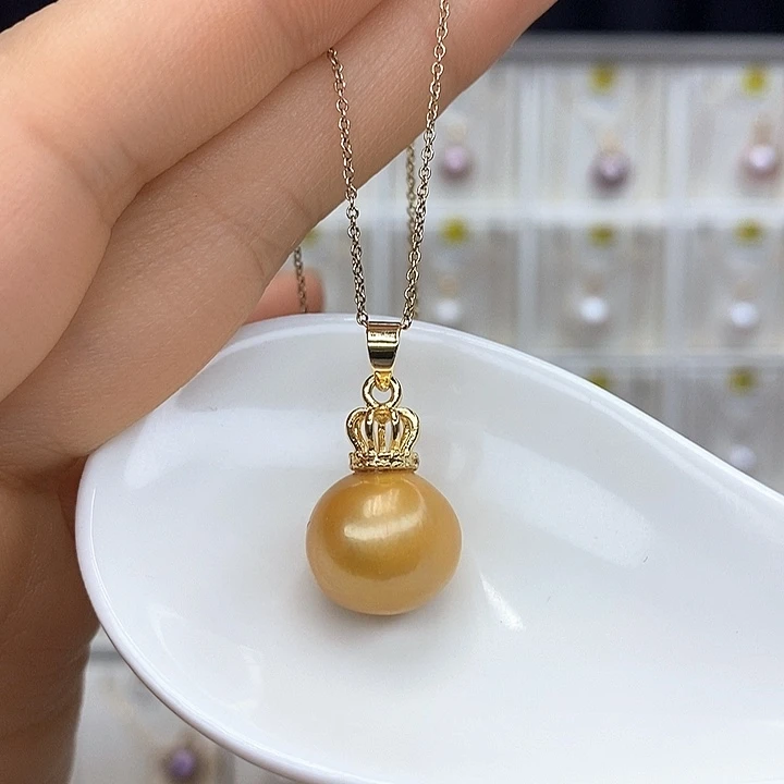 淡水珍珠合金颈饰