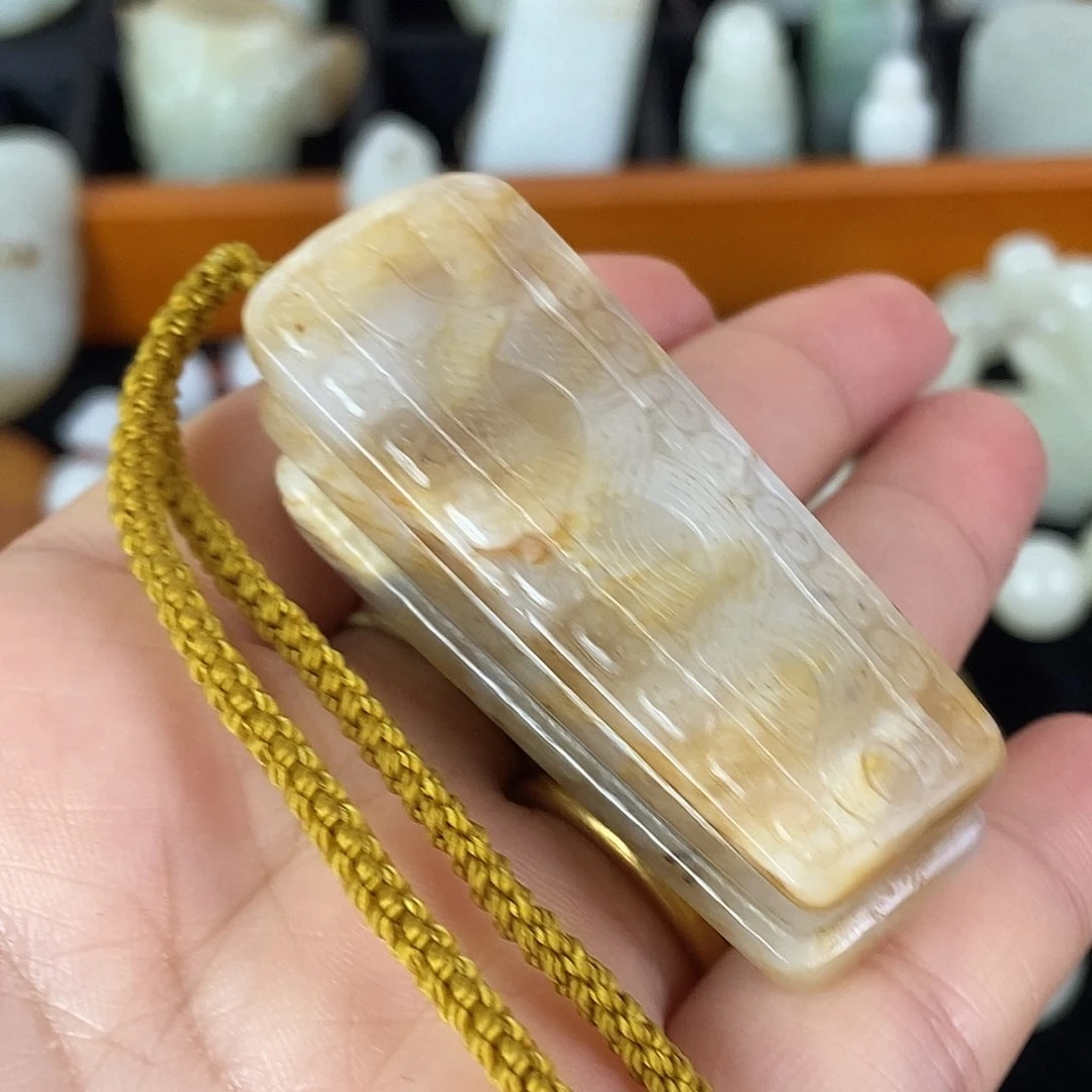 和田玉未镶嵌挂件?****?