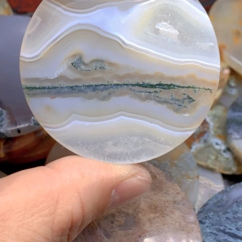 玛瑙/玉髓颈饰合金金*