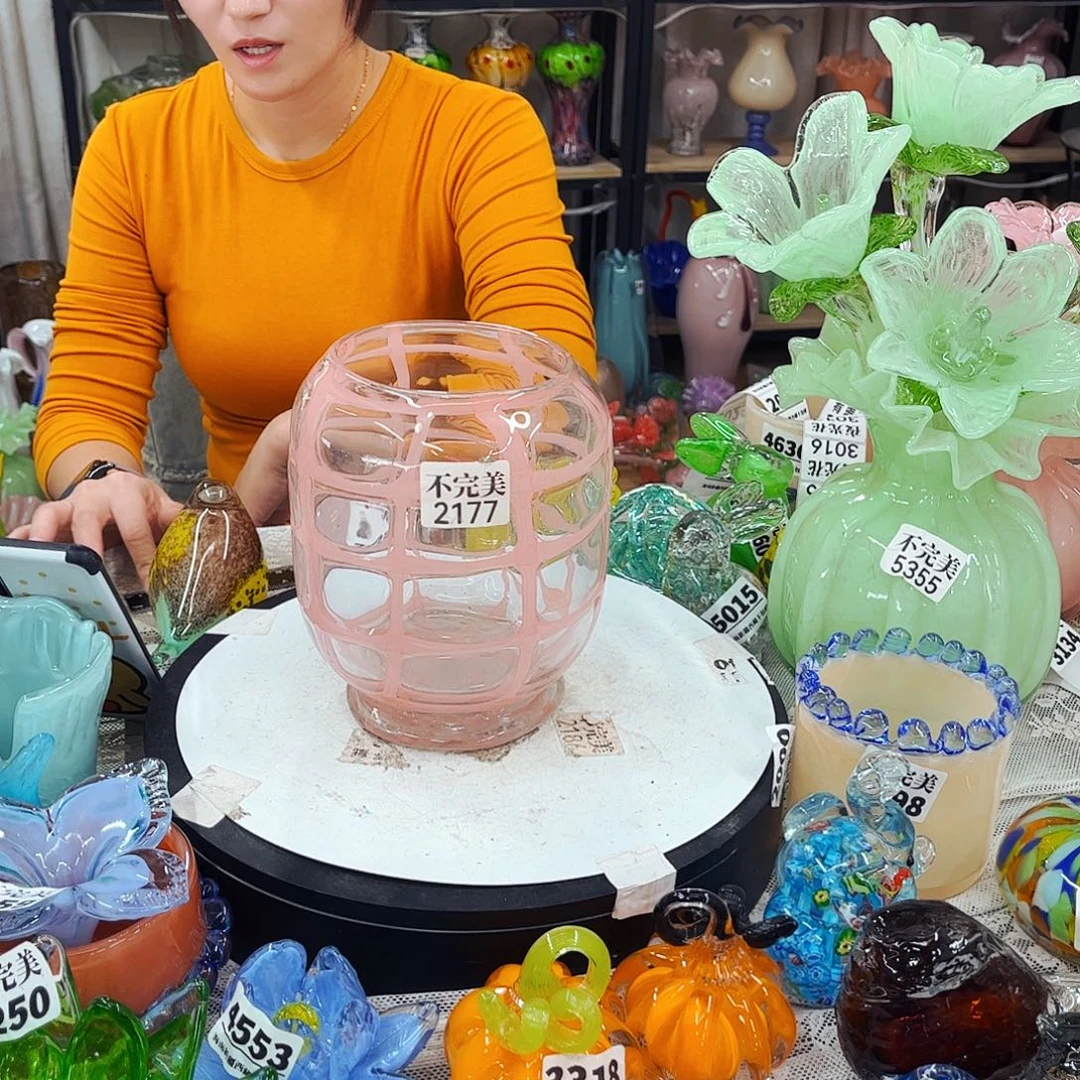 2177 家悦琉璃工艺品不完美