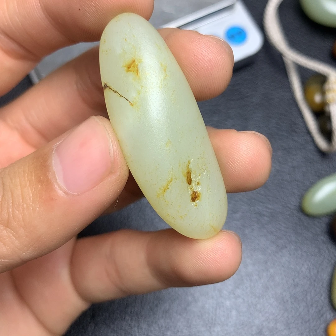 和田玉未镶嵌摆件