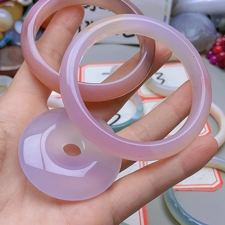 【闪购商品】玛瑙/玉髓珠宝半成品未镶嵌竹**姐