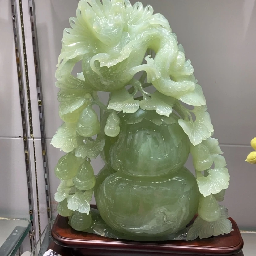 【闪购商品】未镶嵌蛇纹石玉（覆膜）珠宝奇石