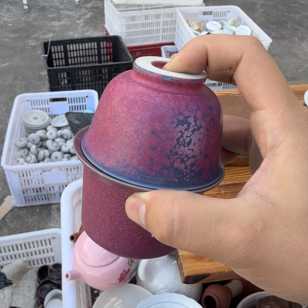 紫泥陶瓷茶具微瑕介意勿拍