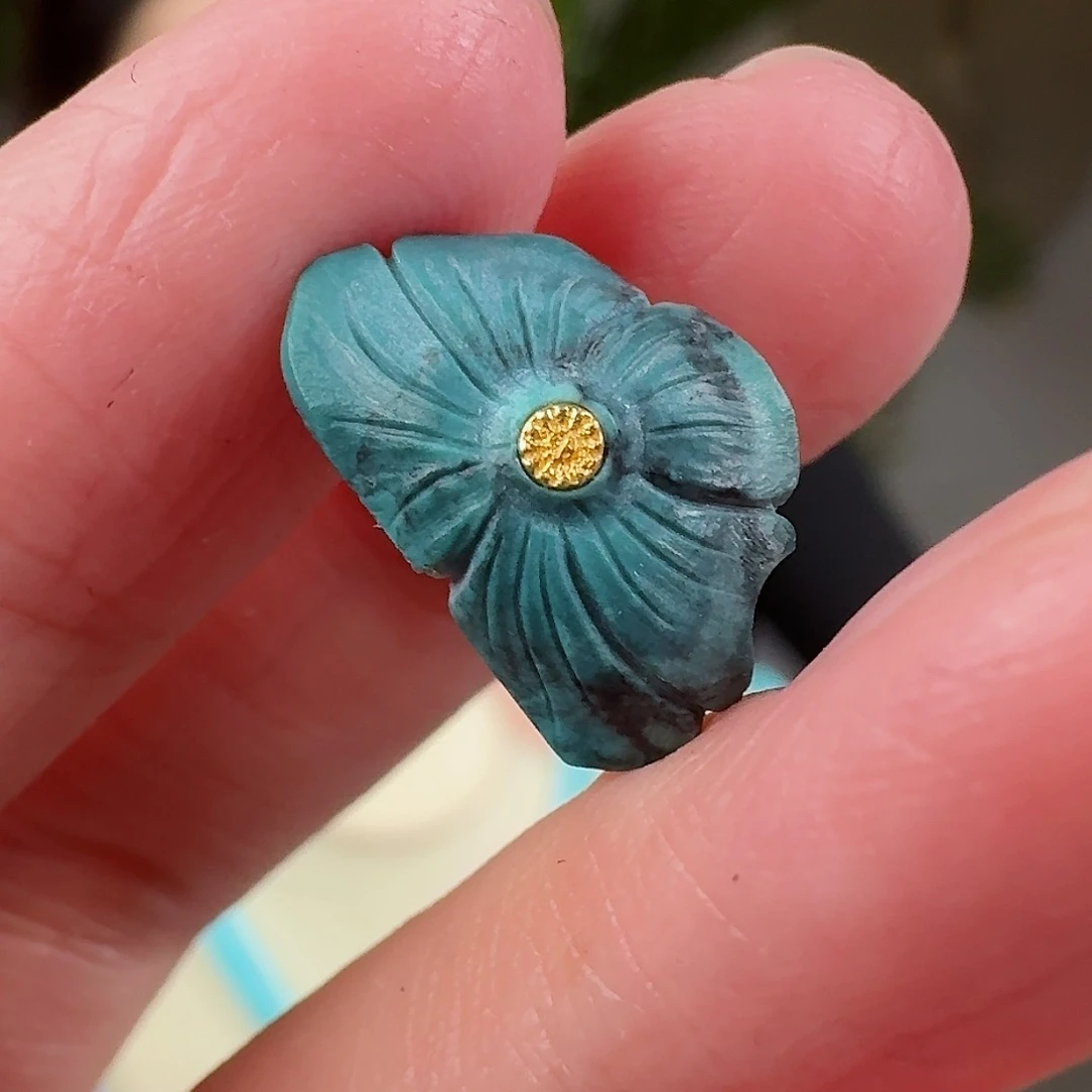 绿松石珠宝奇石未镶嵌