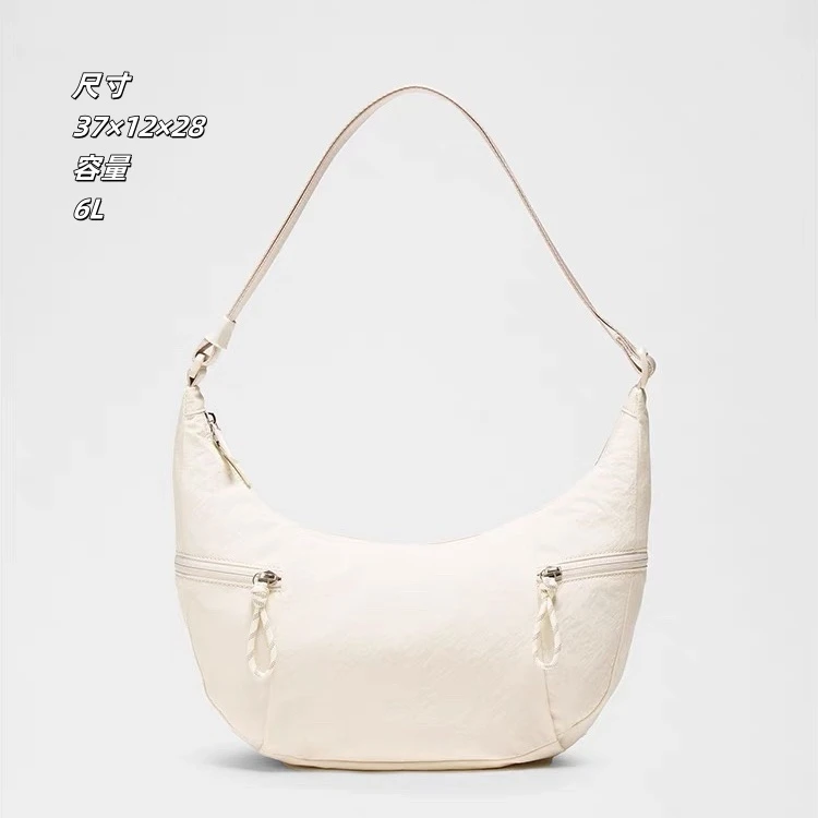 【牛角包2.0】斜挎包手提包防水面料牛角包