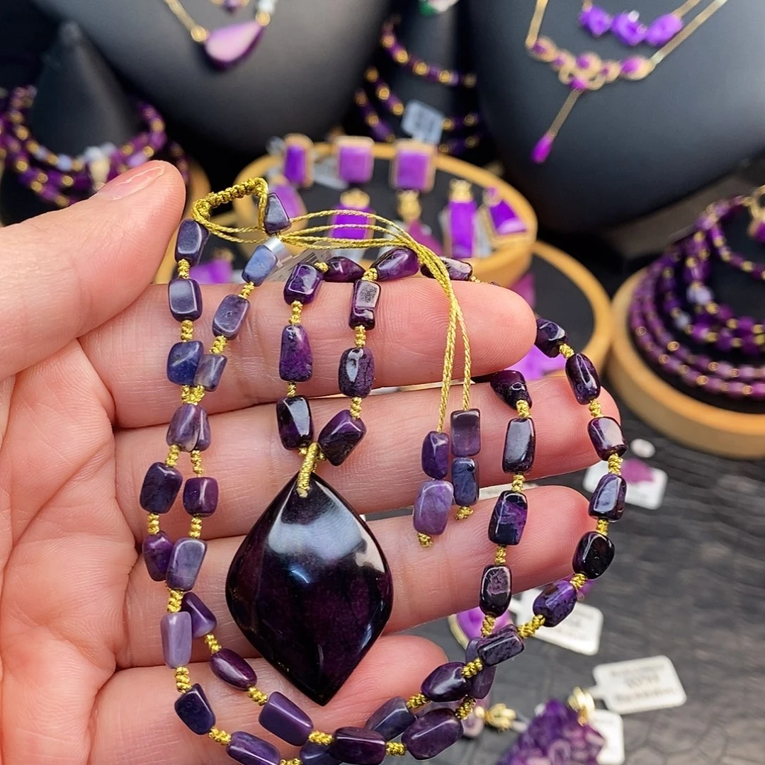 苏纪石（舒俱来）未镶嵌项链