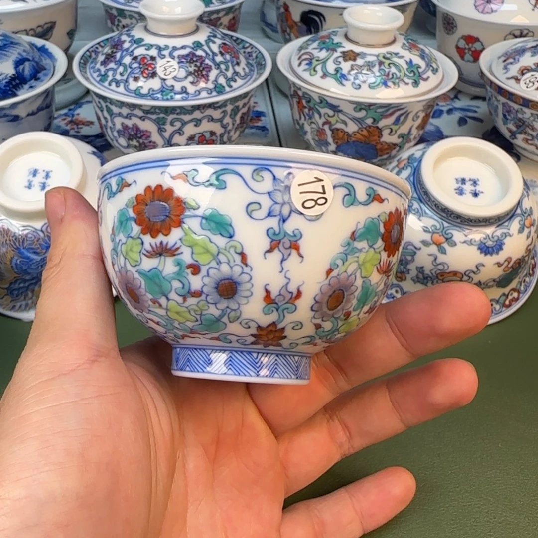 彦祖纯手工手绘茶具178