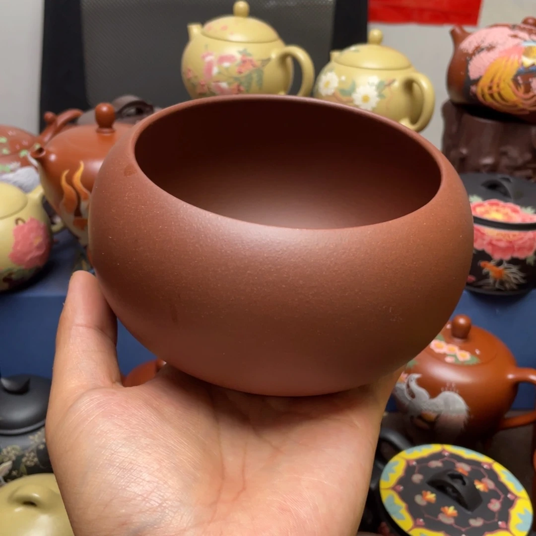 紫砂茶杯紫砂水洗