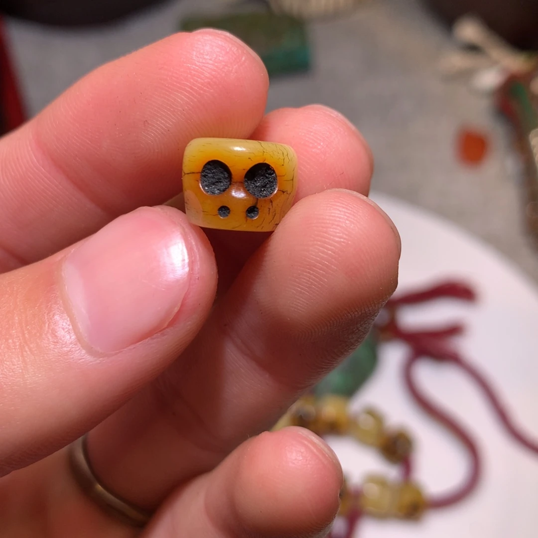 颈饰玻璃藏传小元素