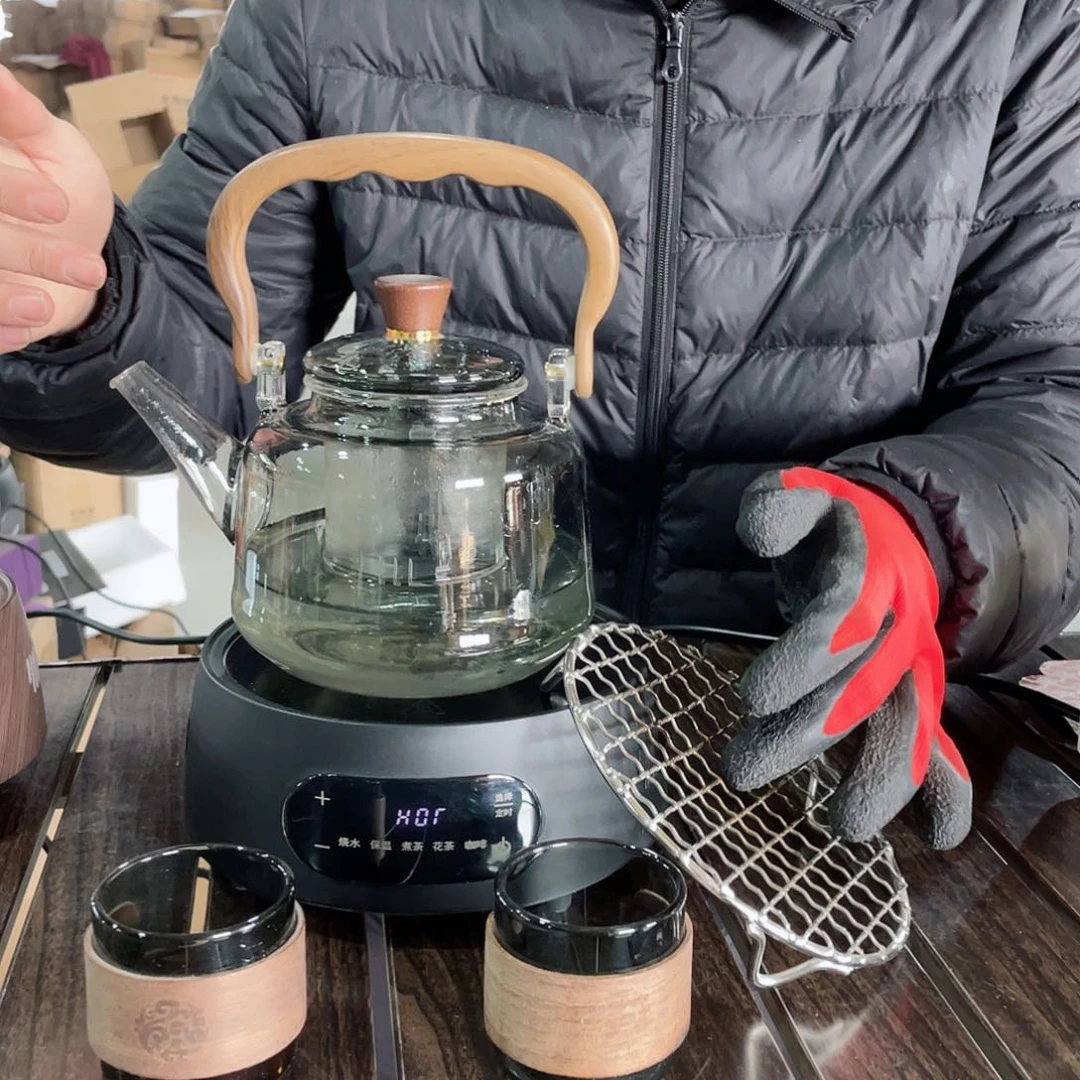 黑小元宝壶➕黑元宝壶➕两只卡扣杯➕烤网