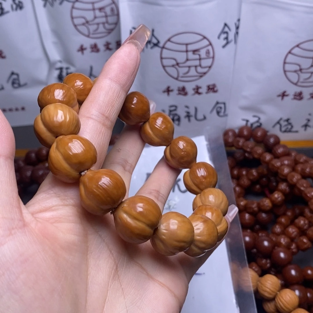 猴头核桃手串屁桃