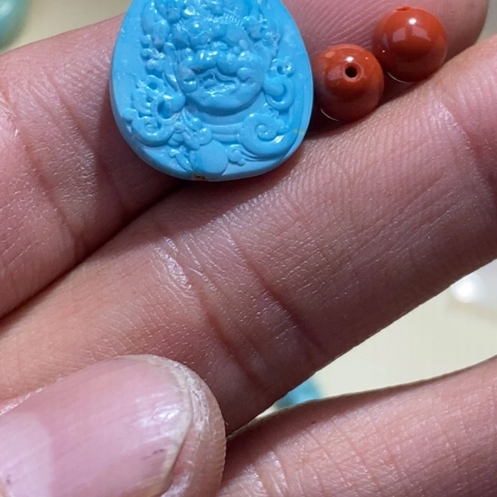南红玛瑙珠宝半成品未镶嵌6*5
