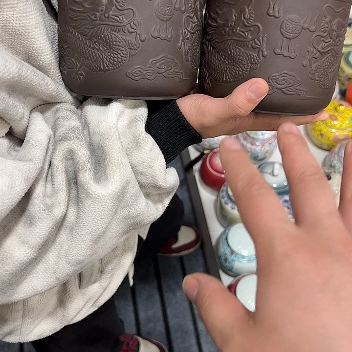 茶叶罐陶瓷家用储物罐瑕疵福利品介意勿拍