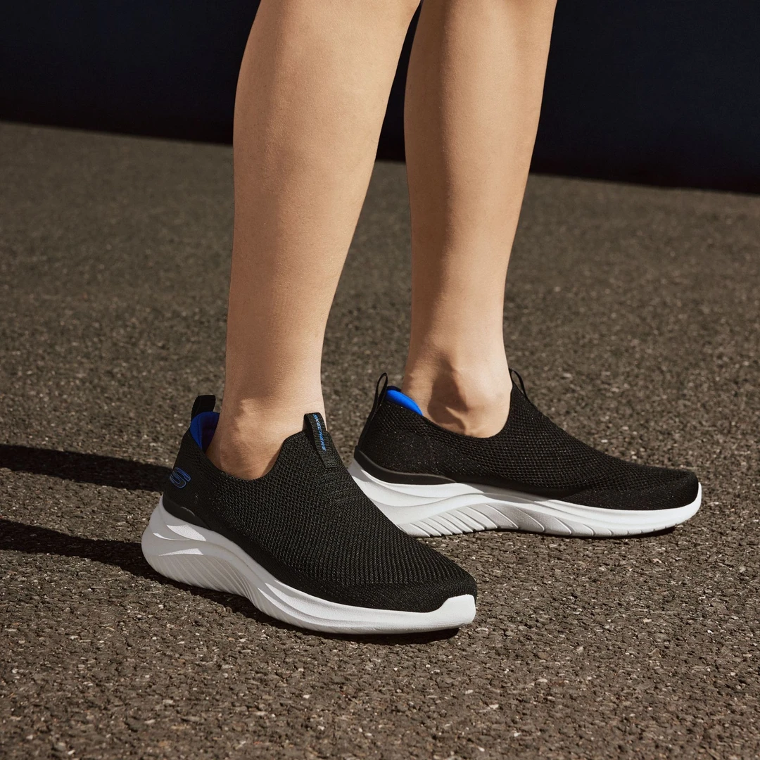 斯凯奇男鞋春季新款运动休闲鞋舒适透气健步鞋回弹一脚蹬8790219