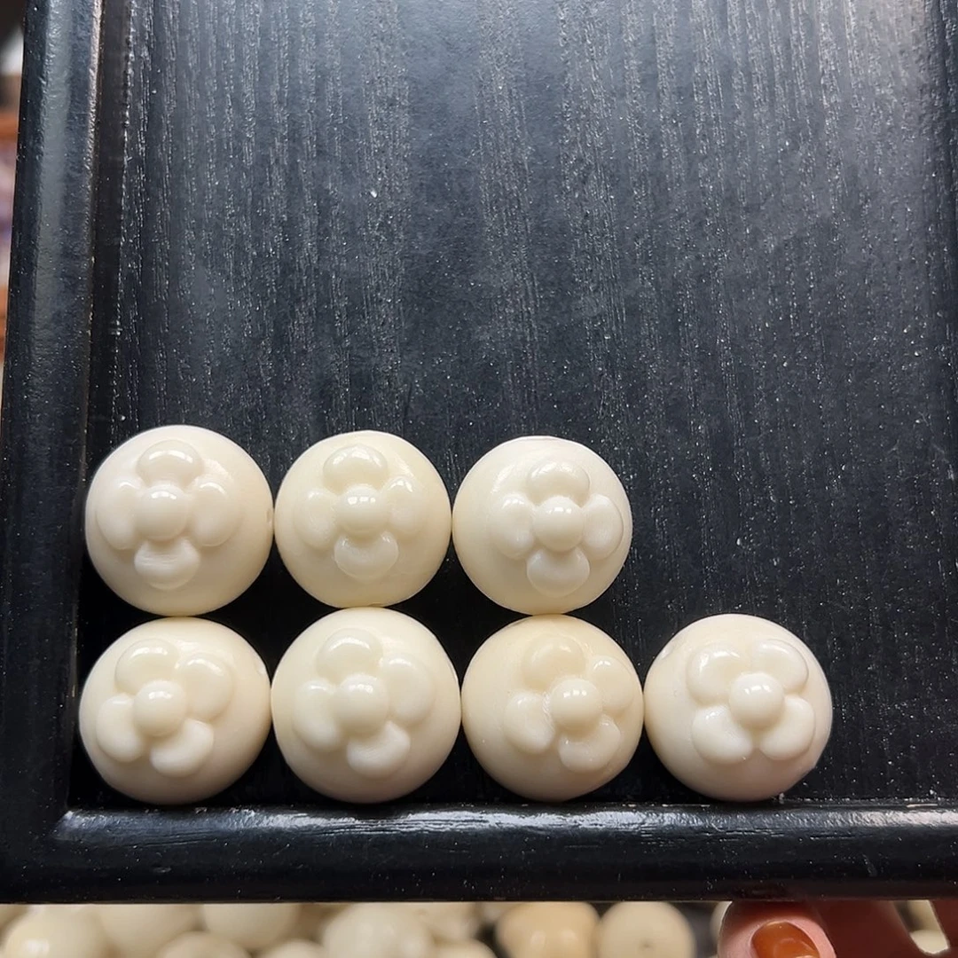 手串菩提根/象牙果瑕疵山竹4颗