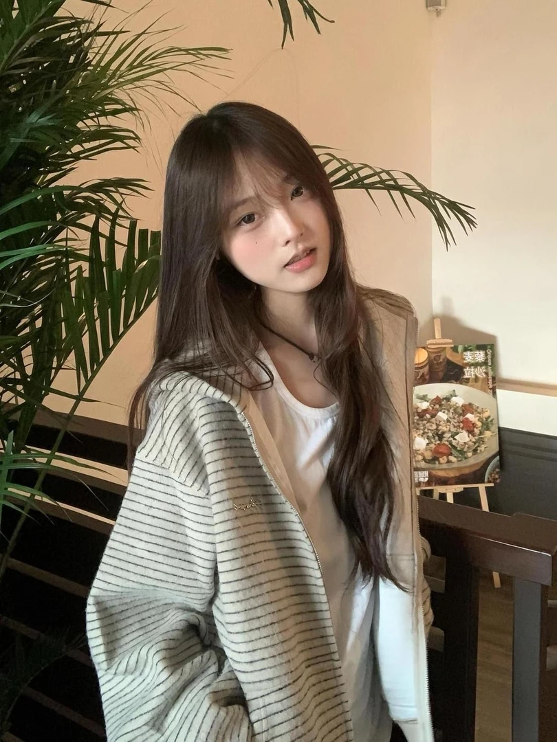 美式复古条纹开衫连帽卫衣女秋冬季新款宽松国潮牌情侣拉链外套潮