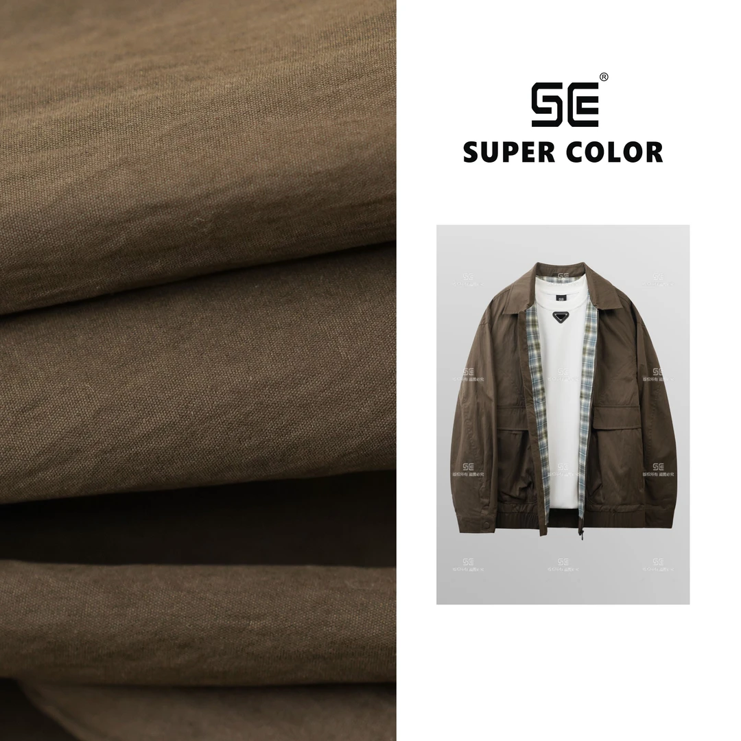 supercolor【翻领休闲夹克】25ss//新款百搭男女同款翻领夹克 H