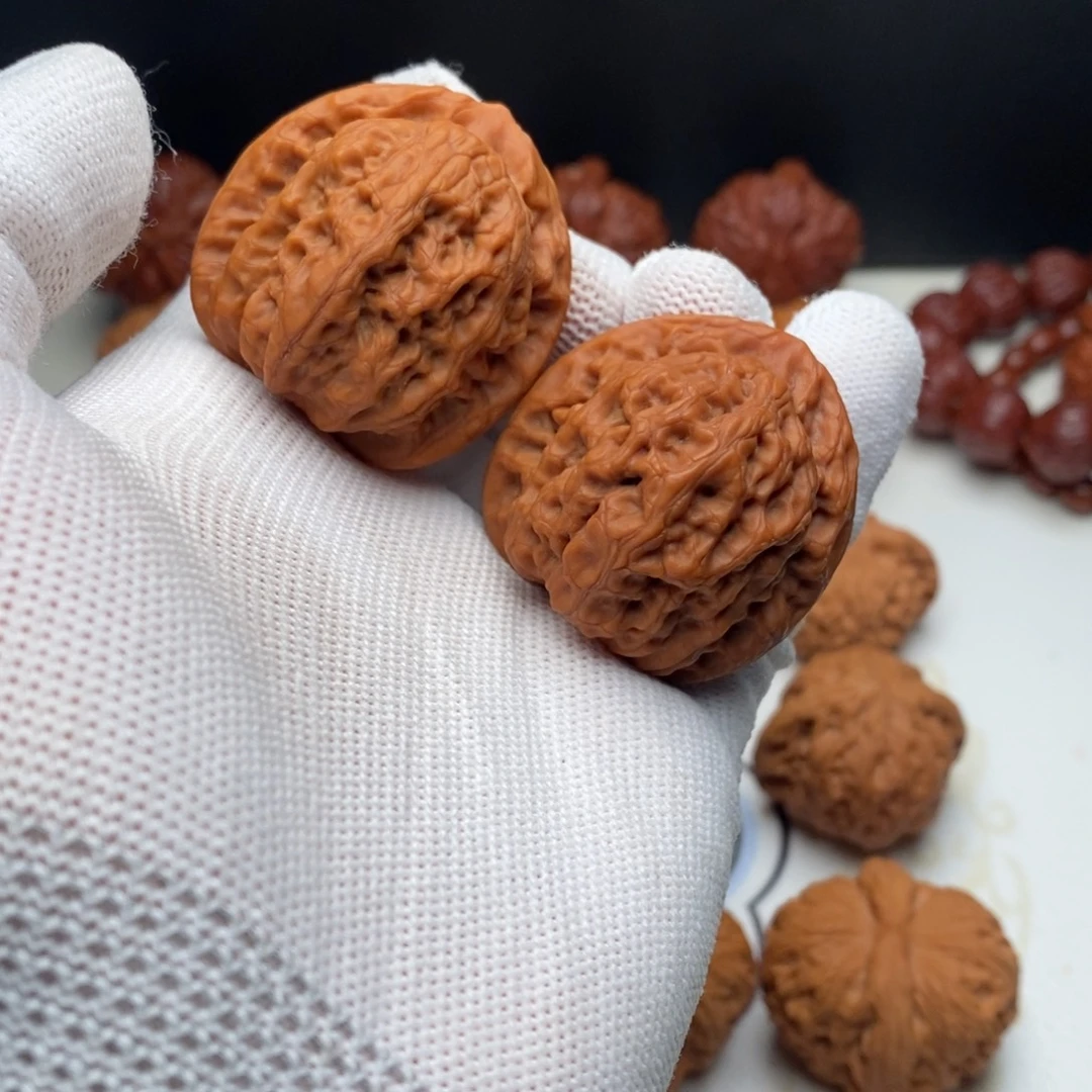 文玩核桃把件39全品佛肚