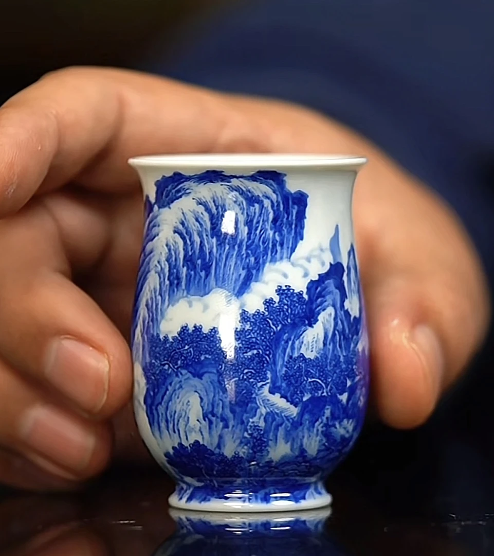 寻山晓隐山水闻香杯