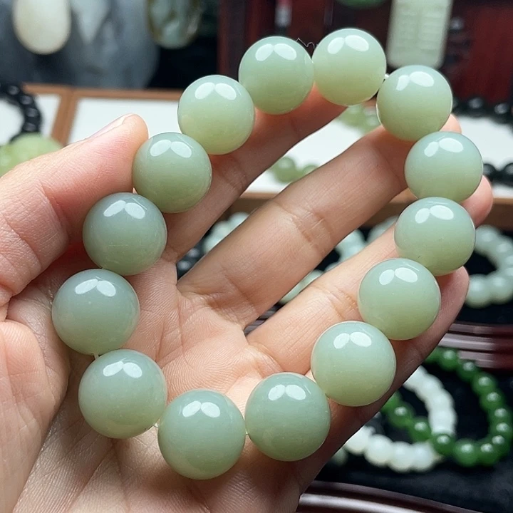 丰***龙和田玉未镶嵌手串