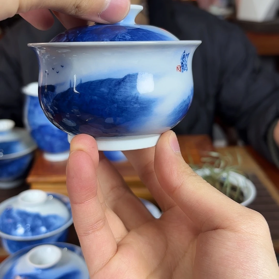 六***爷王庆龙老师手绘陶瓷（柴