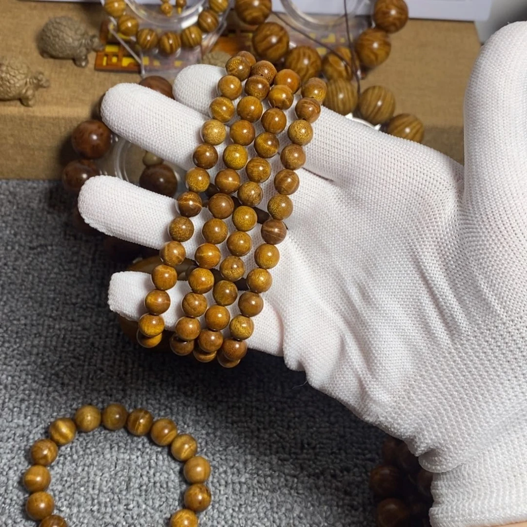 楠木（金丝楠）手串/手链没***生