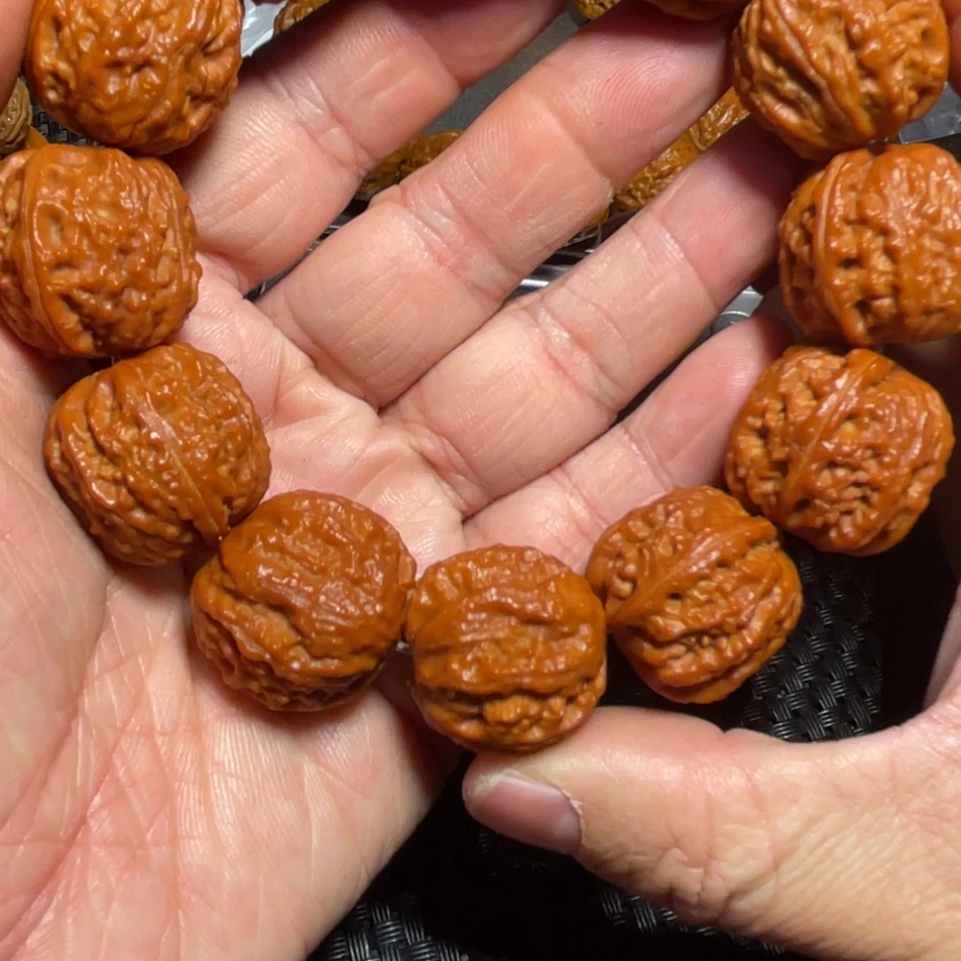 凌***文玩核桃手串火麒麟