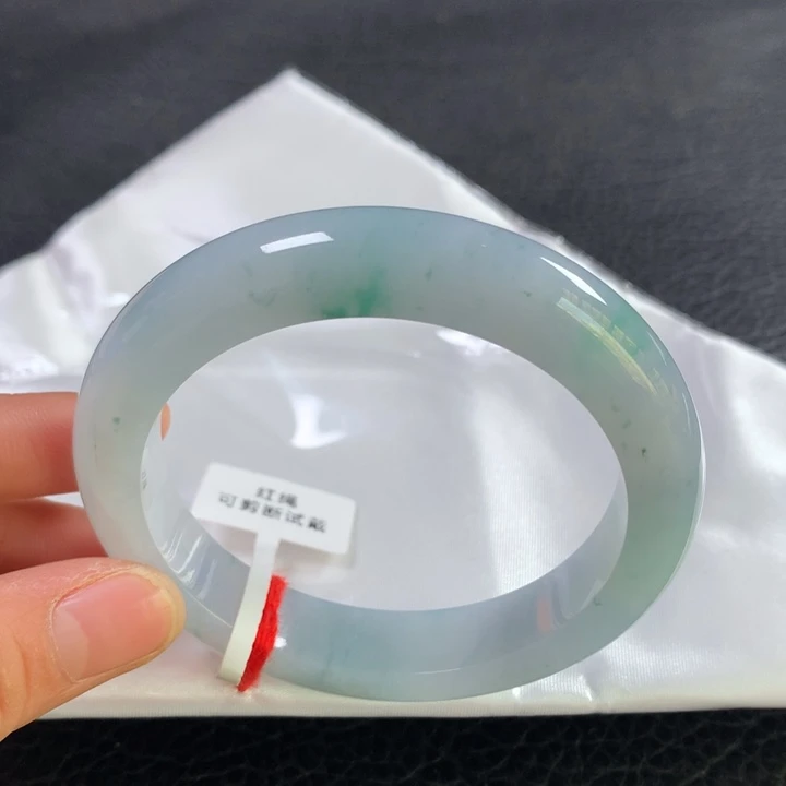 翡翠未镶嵌手镯57➕