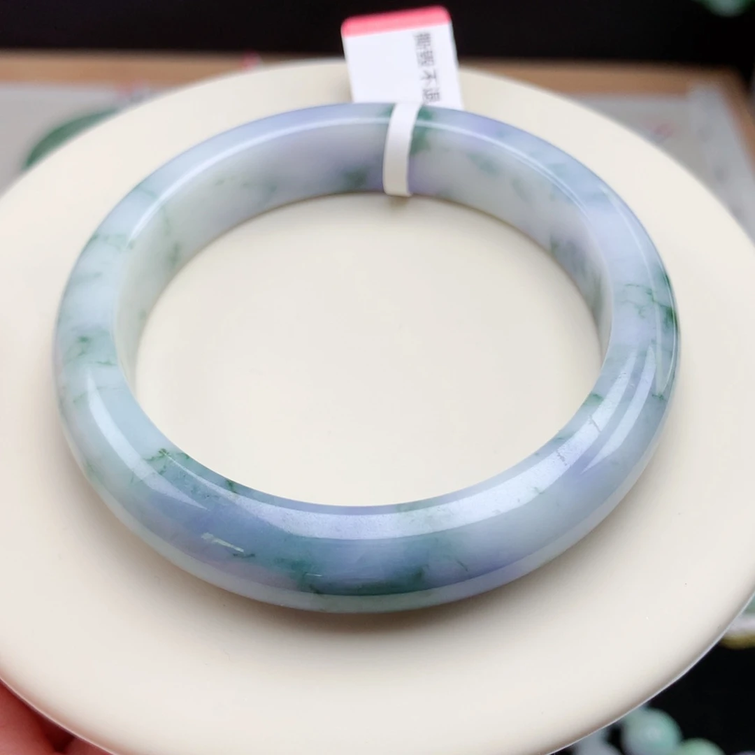 翡翠未镶嵌手镯56圈