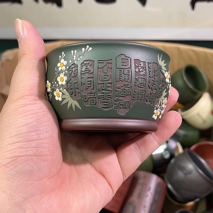 茶杯紫砂全手工紫砂主人杯