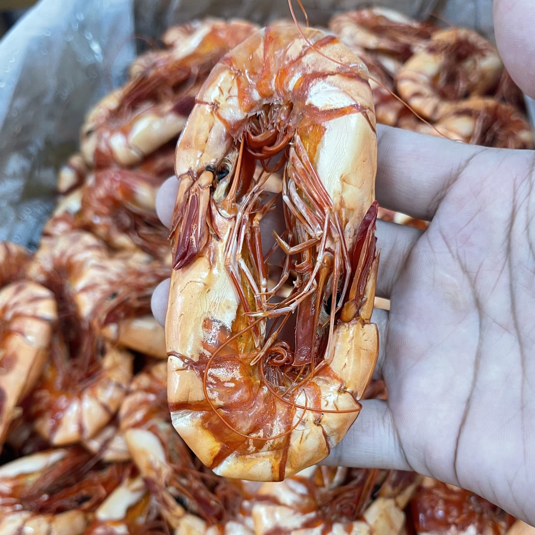 本地大号九节虾干