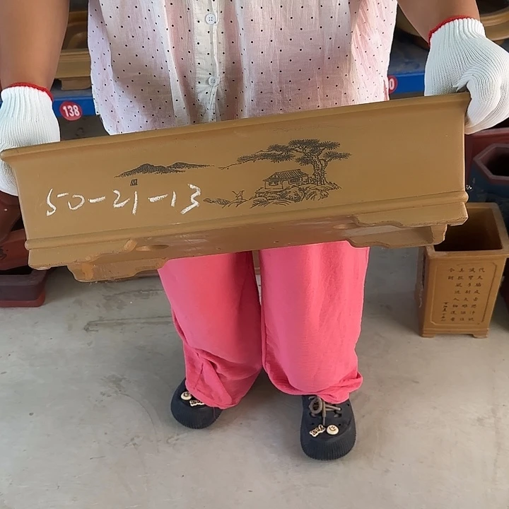 紫砂花盆这是我的