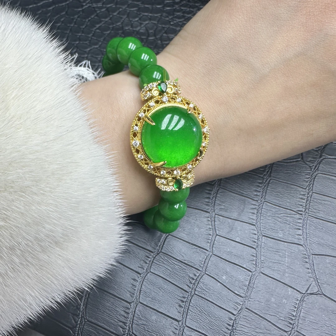 翡翠设计款手链（多样发其一）A176