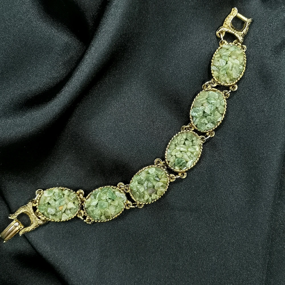 绿石拼镶手链18cm[2502111-037]