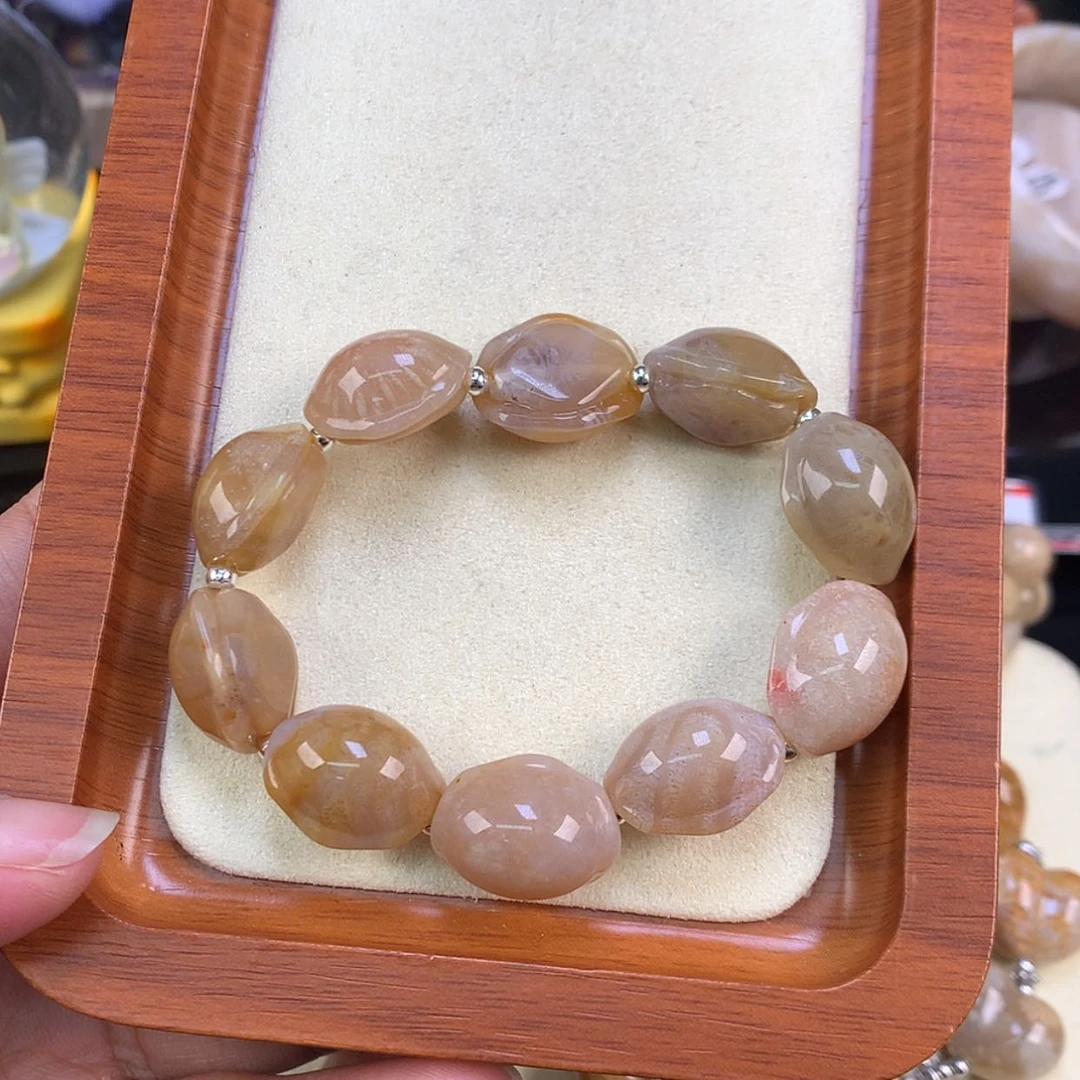 【闪购商品】颈饰未镶嵌硅化珊瑚（珊瑚玉）35号花爆龟背
