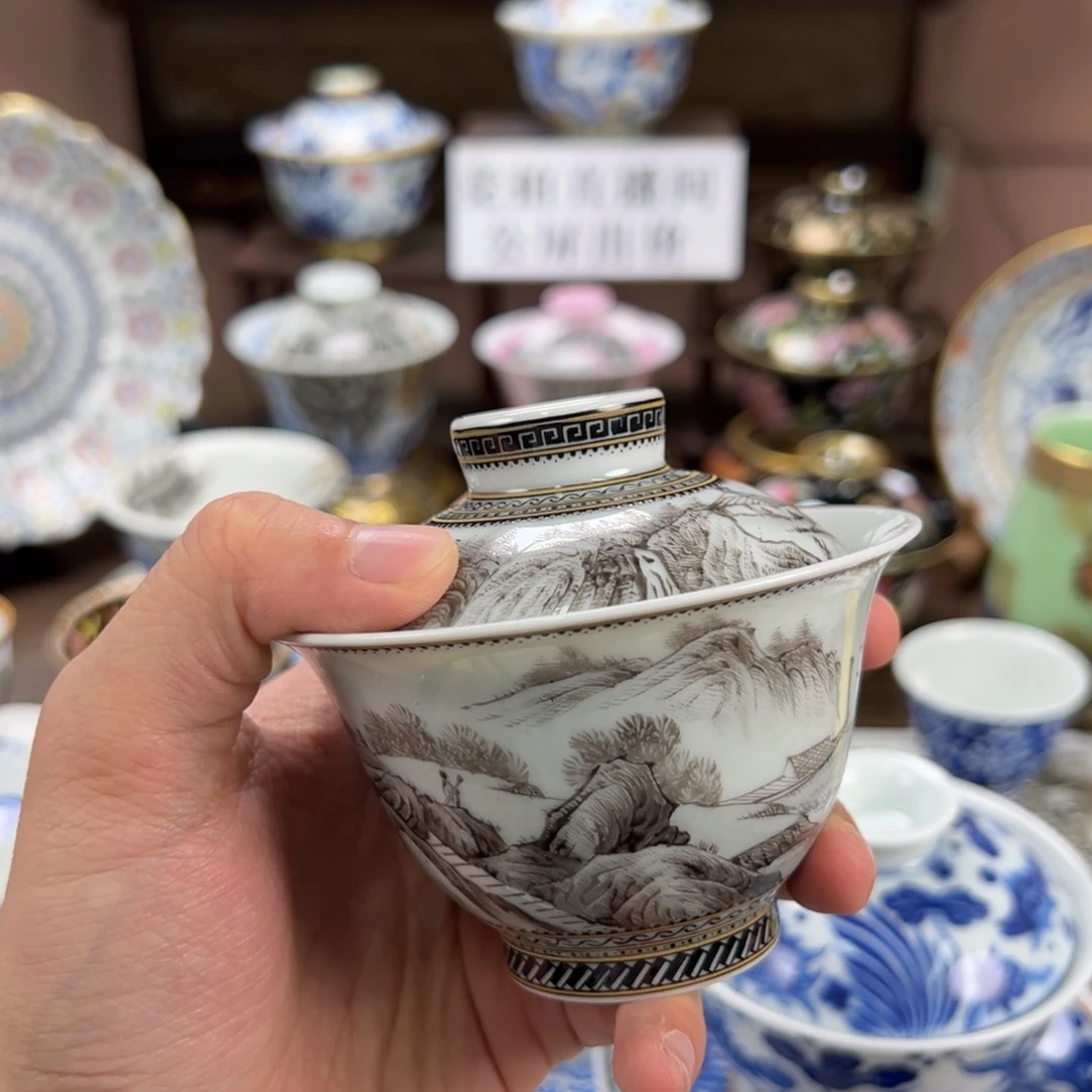 阅***己景德镇手工手绘陶瓷