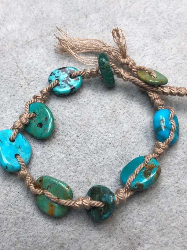 蓝色饰品非金属编织配饰项链时尚吊坠百搭民族风贝壳