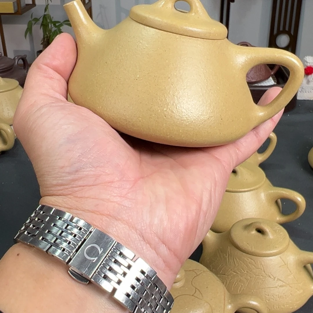 迈***凯紫砂茶壶梨皮大号子冶正品