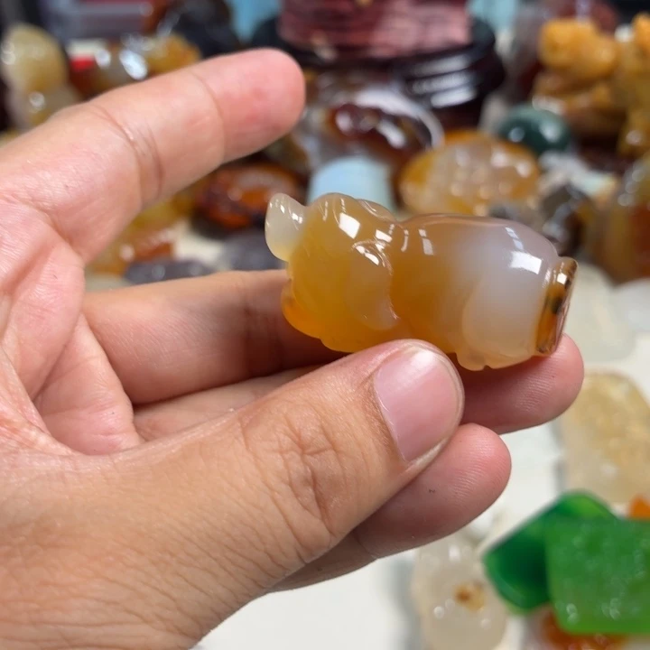 未镶嵌吊坠(不含链)玛瑙/玉髓
