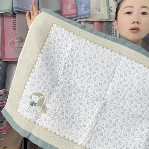 棉纱布绿色小马宝莉纯棉