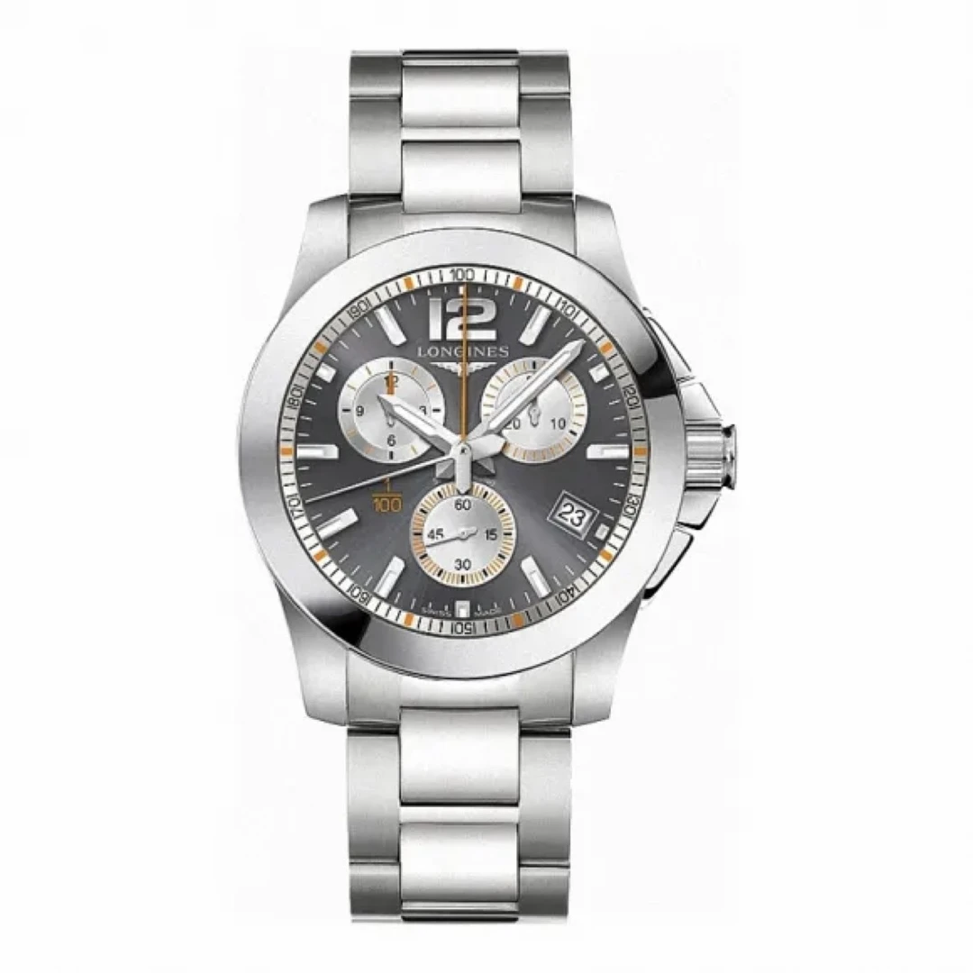 95新 Longines/浪琴 亚虎2/康卡斯700/男士运动腕表/防水/名表