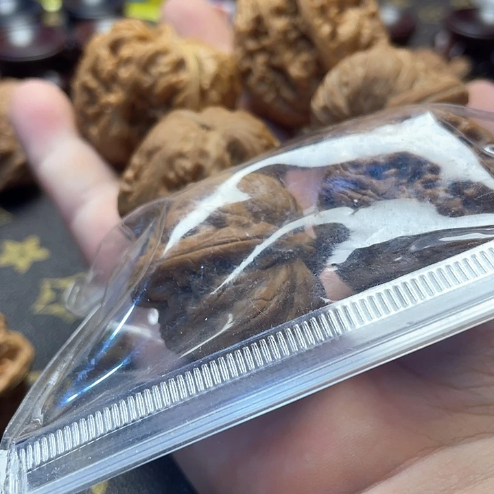 话***费文玩核桃吊坠元宝粗筋