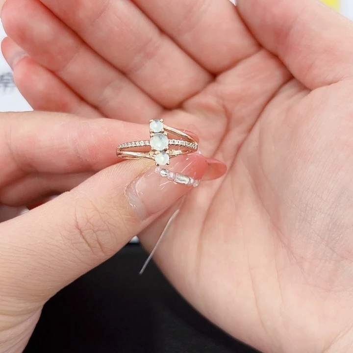 未镶嵌戒指翡翠精品•戒指