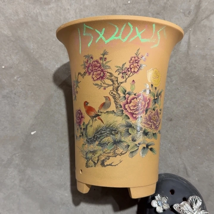 紫砂花盆25/20/15