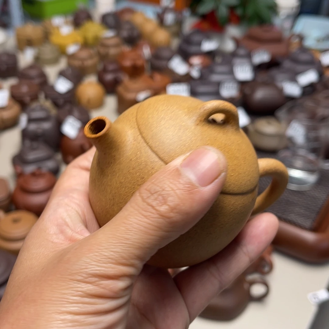 茶壶紫砂微瑕秦权150毫升