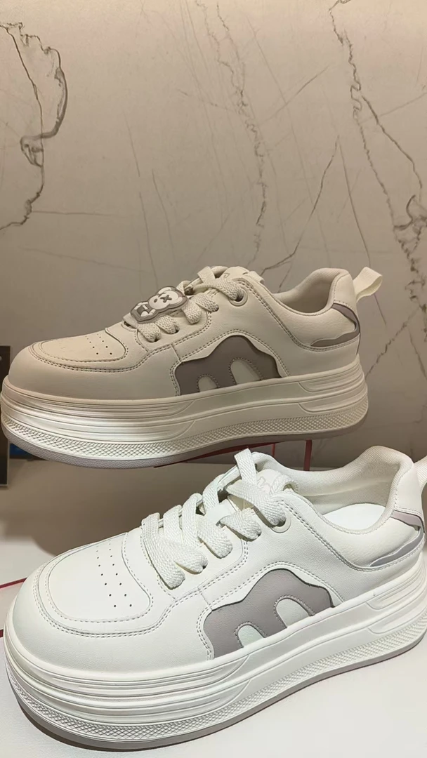 msms女鞋厚底系带低帮鞋子运动休闲鞋Z239-1800